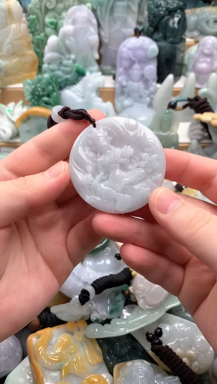 吊坠(不含链)未镶嵌翡翠1