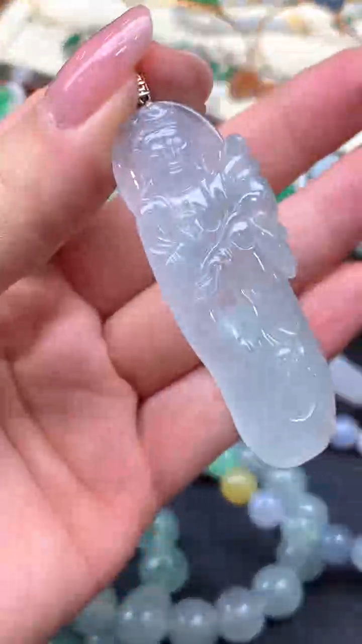 【闪购商品】翡翠颈饰未镶嵌7-天然翡翠