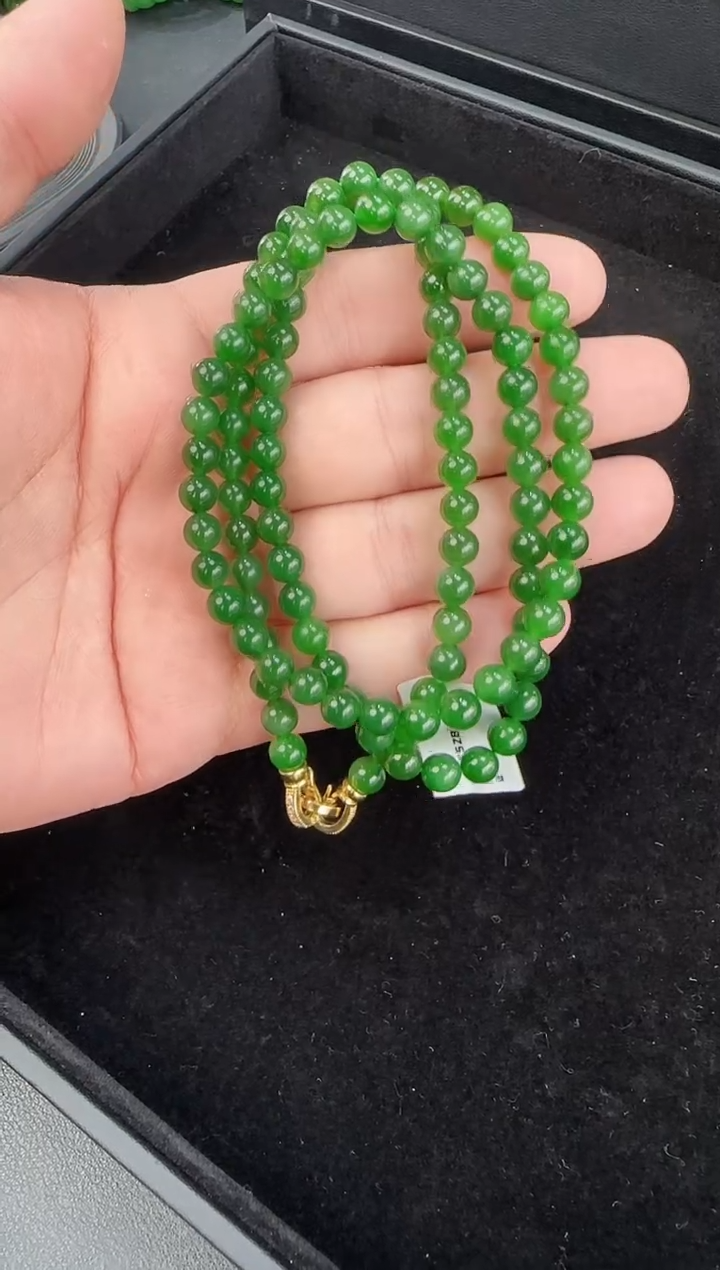 项链未镶嵌和田玉卡6左右108