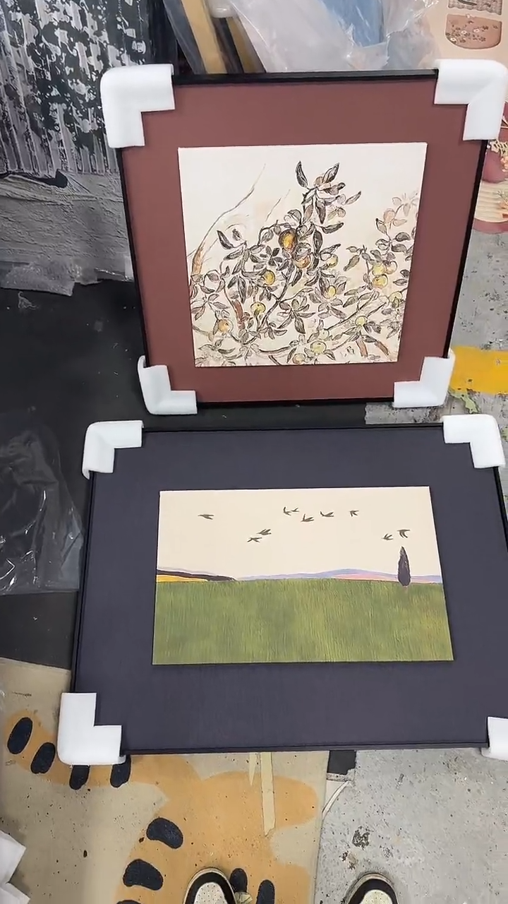   仓库清仓画       默认瑕疵