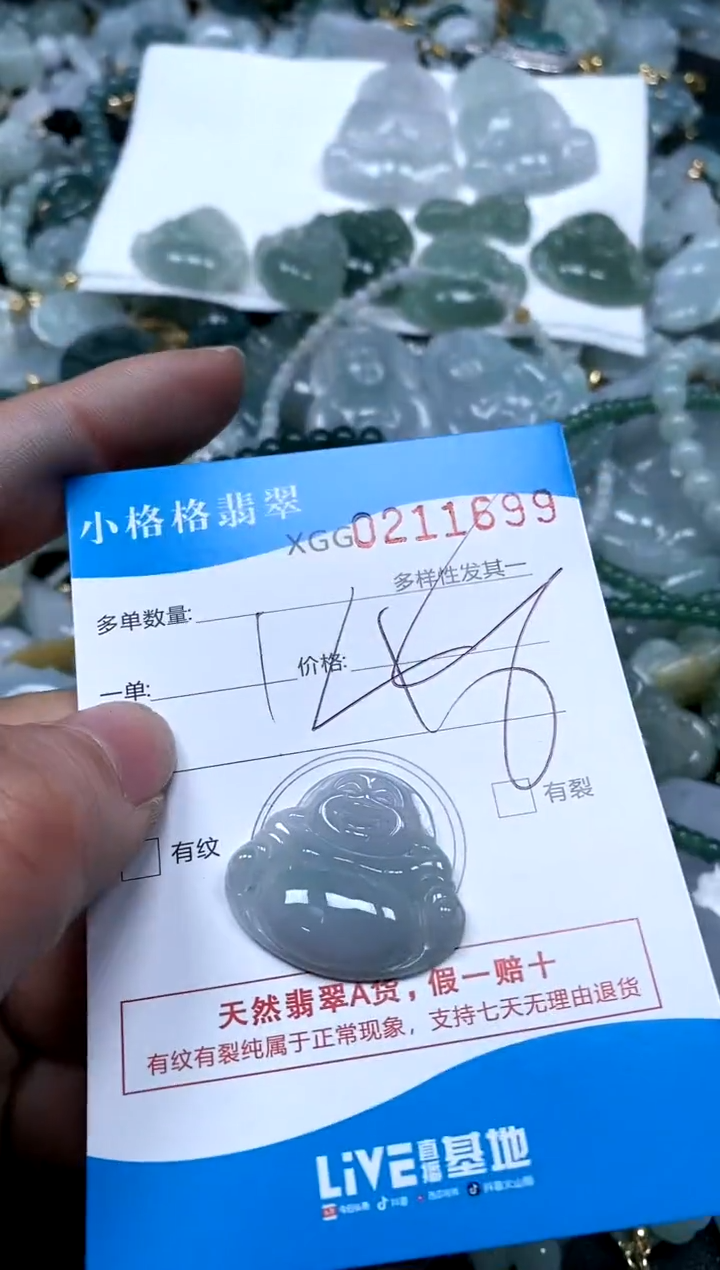 【闪购商品】翡翠颈饰未镶嵌闪购商品0211699