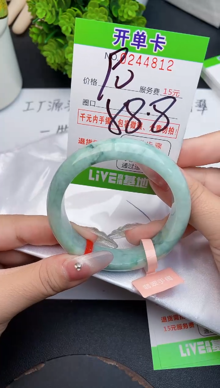 未镶嵌手镯翡翠12天然翡翠A货