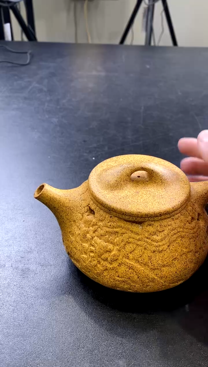 紫砂拍打成型紫砂甄选直播间