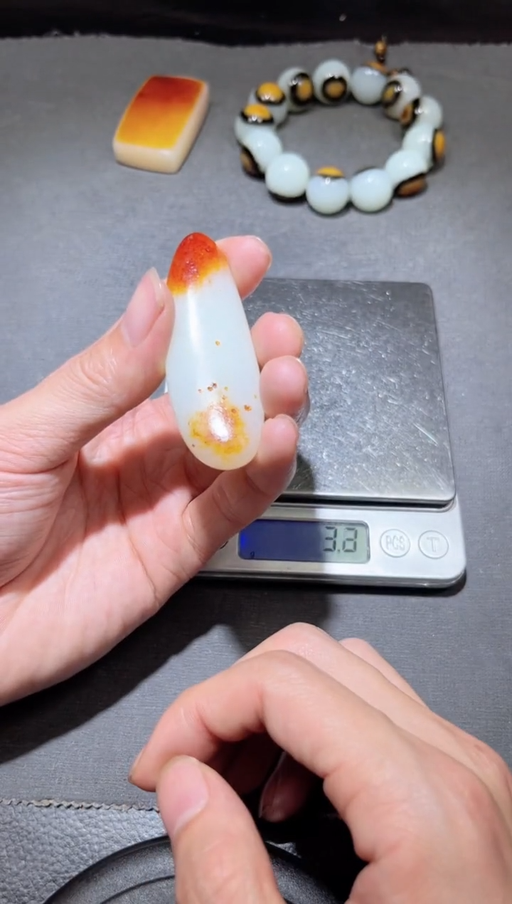 未镶嵌和田玉（子料）挂件YL-ZZ-11.30-10