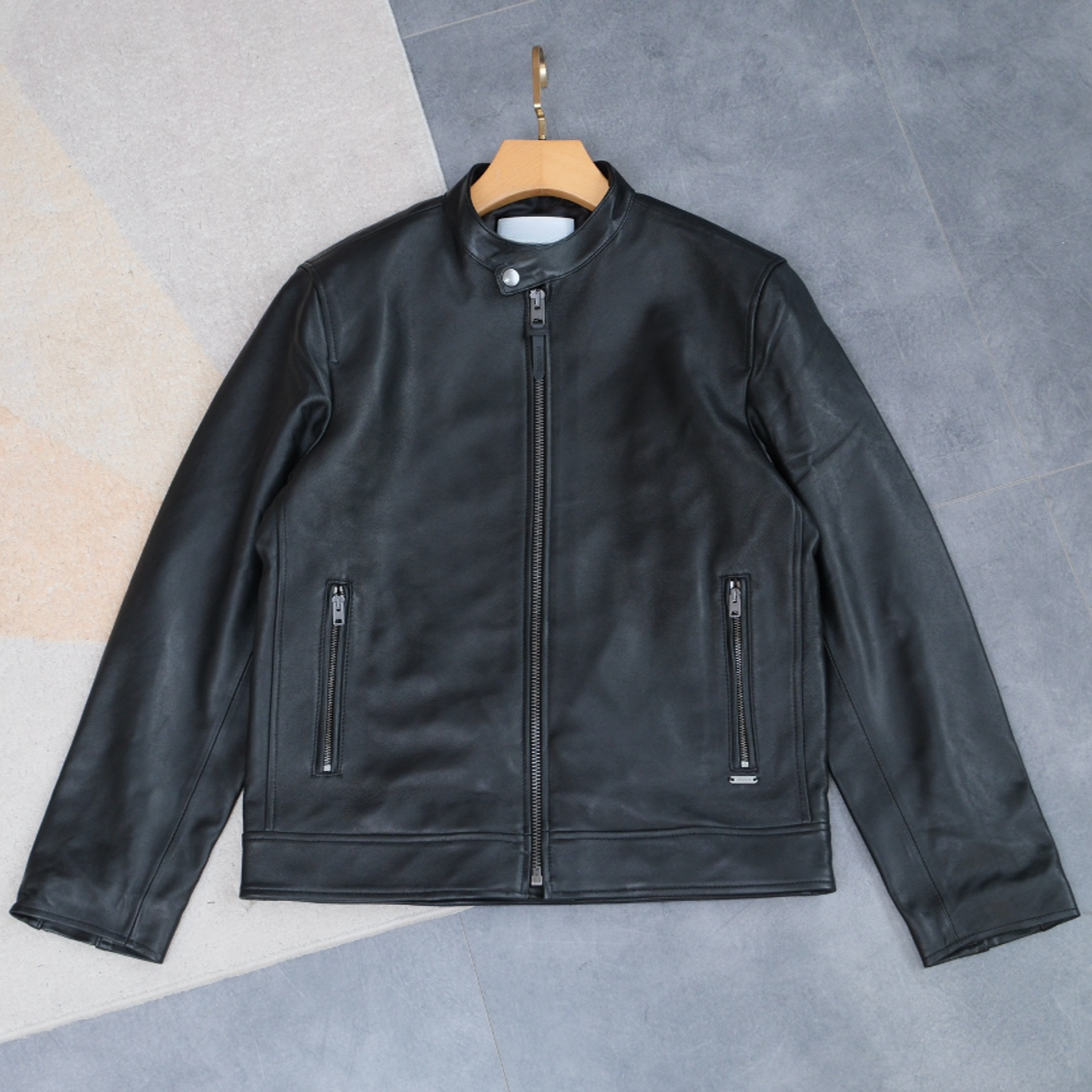 男士机车皮衣时尚c