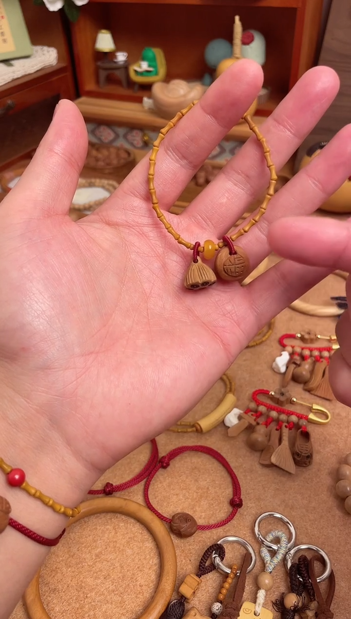 竹节手串一物一拍好运连连单圈