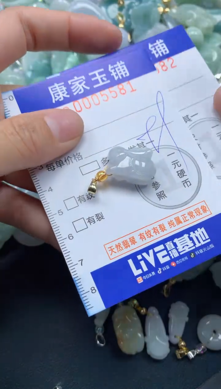 颈饰未镶嵌翡翠5581