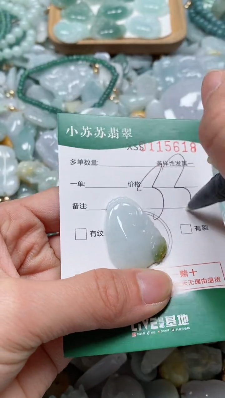 【闪购商品】翡翠颈饰未镶嵌闪购商品0115618