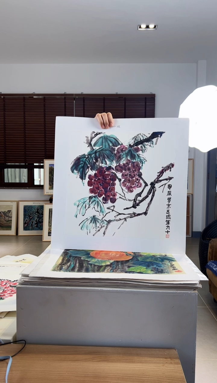 【闪购商品】版画限量亲签盖章版画S