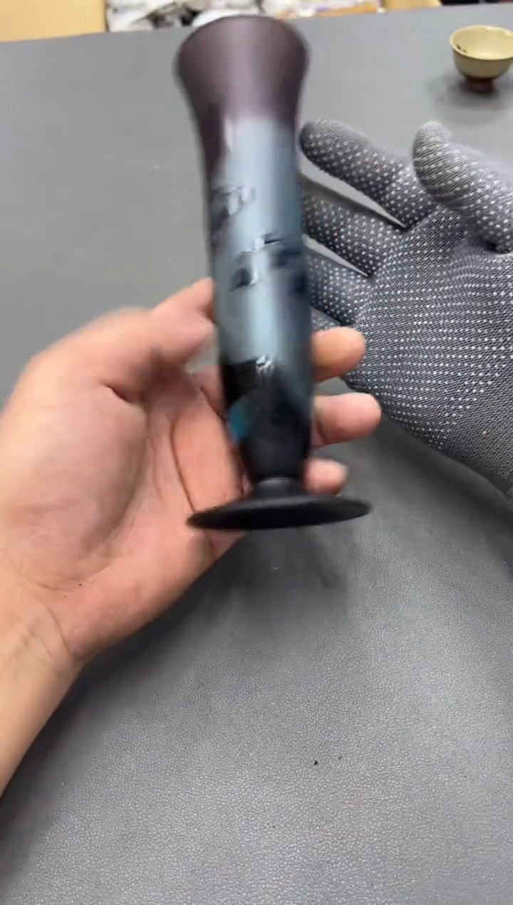 玻璃张**张工艺品小四孤品收藏