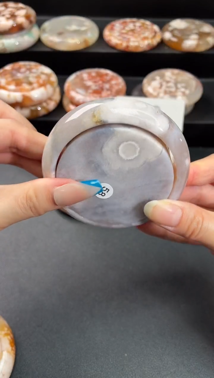 手镯玛瑙/玉髓未镶嵌石英质玉63圈59/60带(赠送镯心)