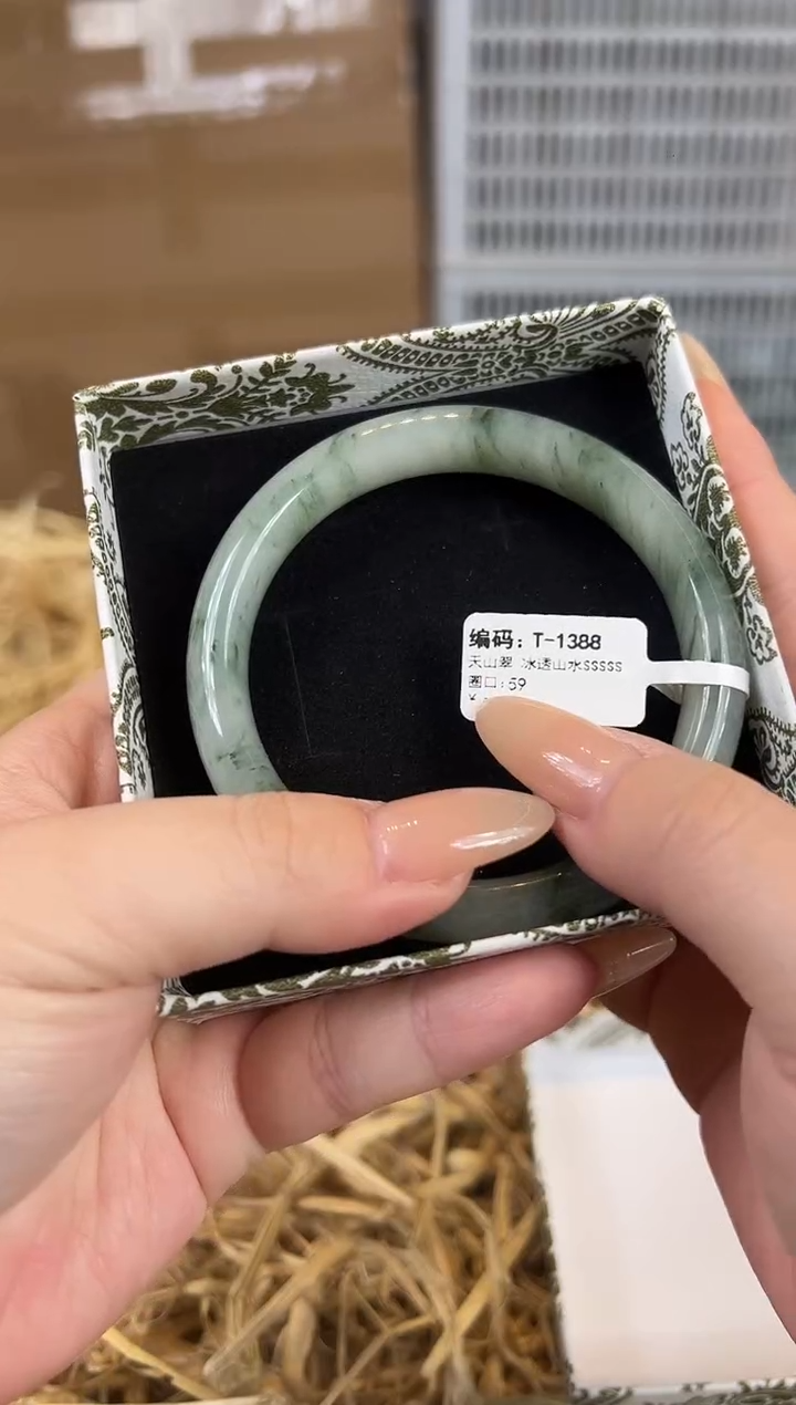 未镶嵌手镯石英质玉T1388