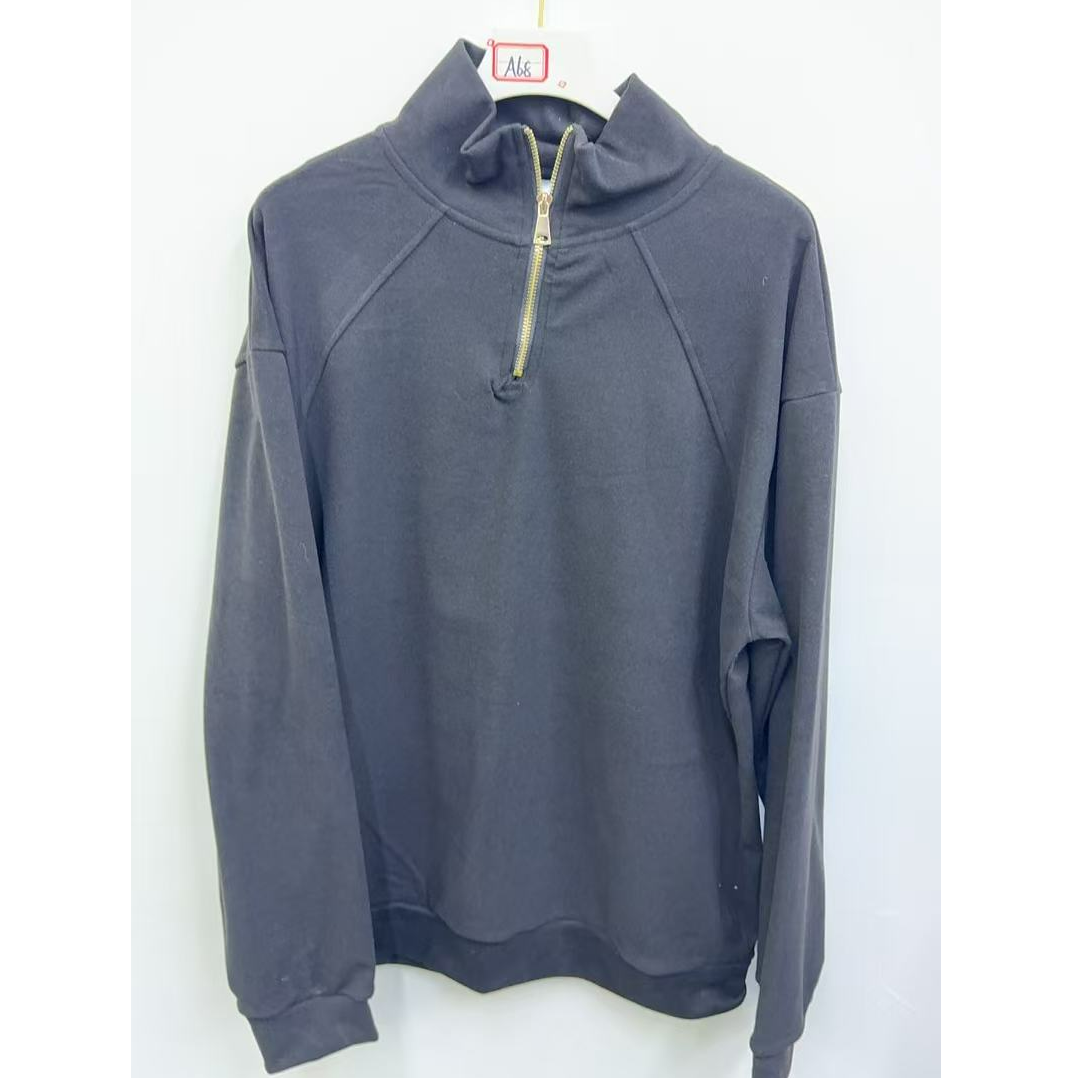 女士半拉链外套A68-杰