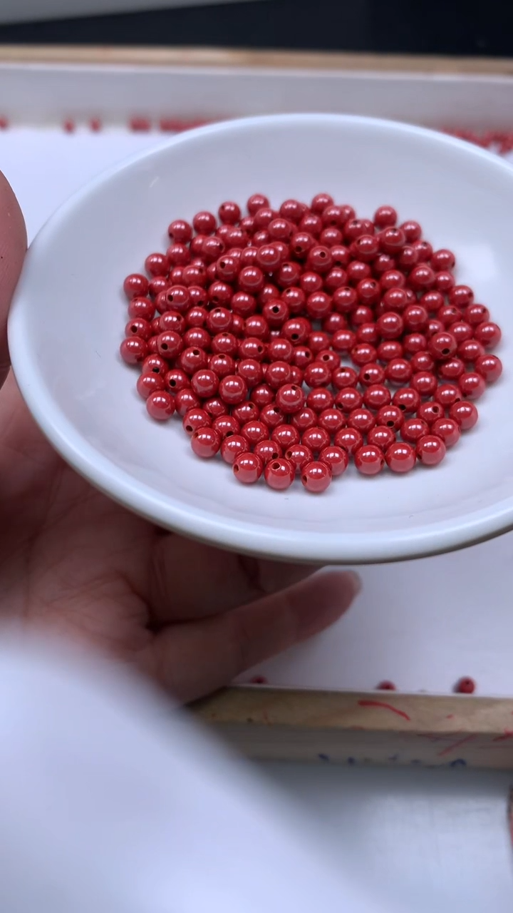 未镶嵌散珠玛瑙/玉髓C869 蒂 王 砂4mm25个8.8元