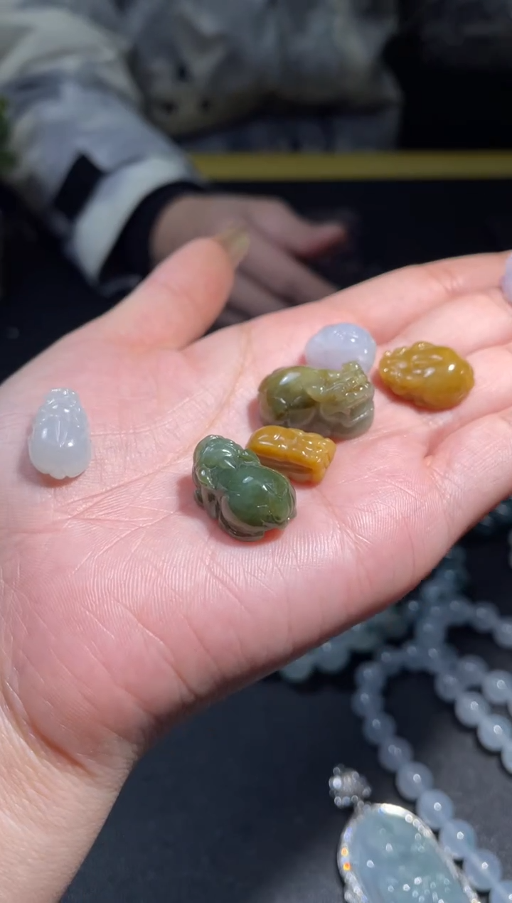 【闪购商品】翡翠散珠翡翠（发其一）