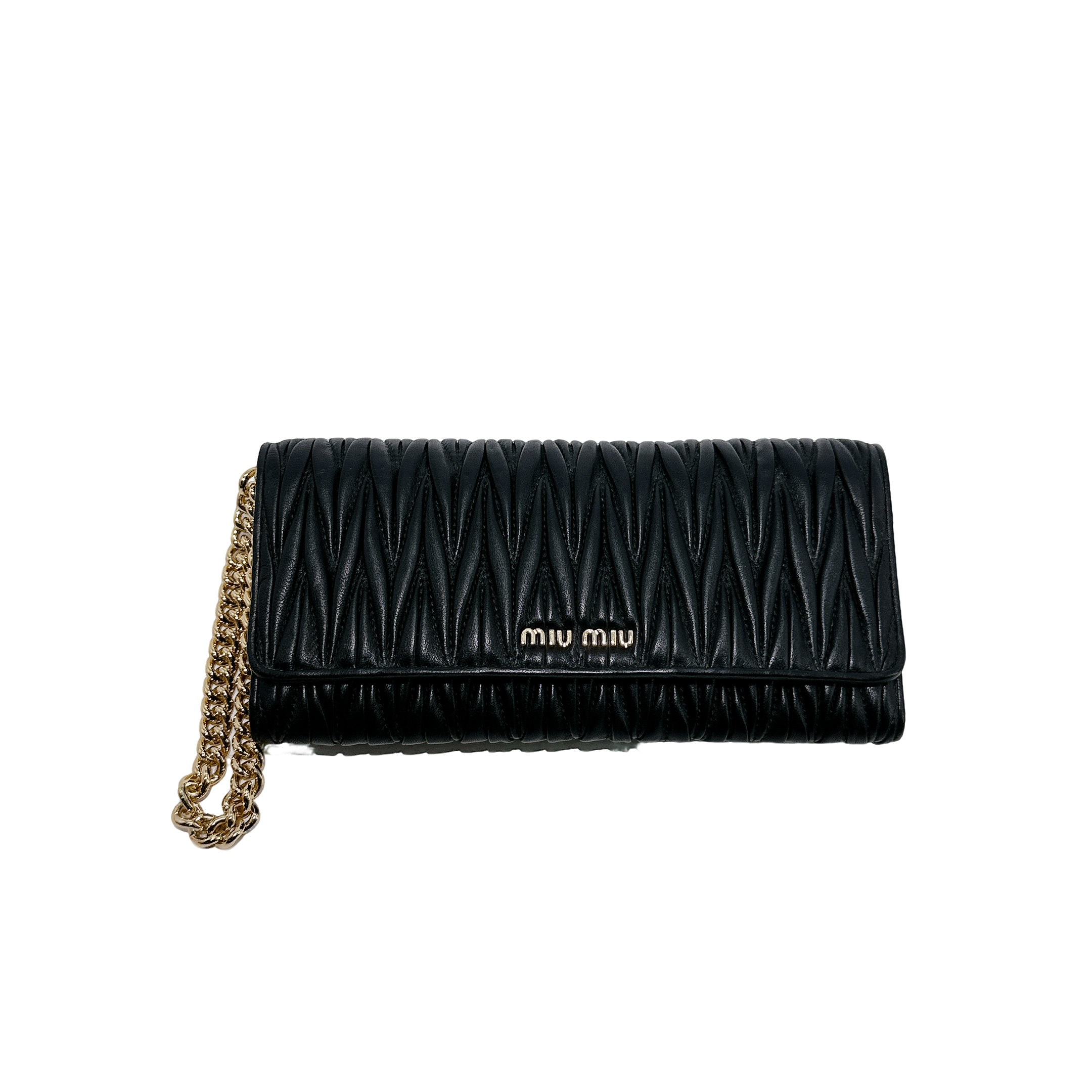 95新 MIU MIU/缪缪  安洁利严选链条包/0000590