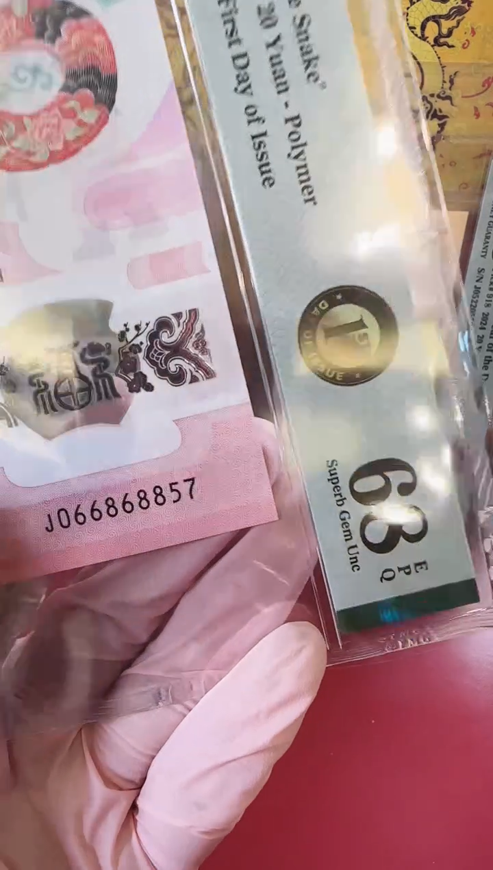 【闪购商品】塑料2025蛇钞单张裸啊啊啊啊