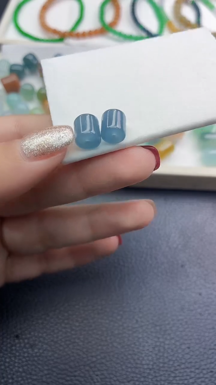 未镶嵌定制翡翠小**?7347