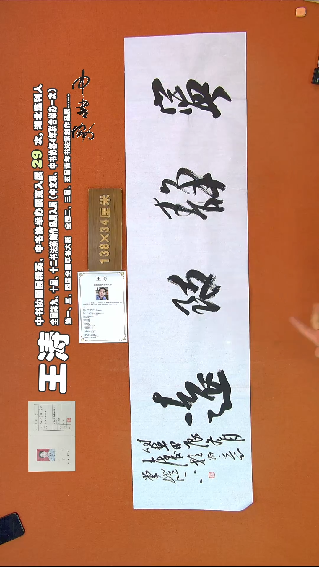 【闪购商品】书法85王涛书法作品