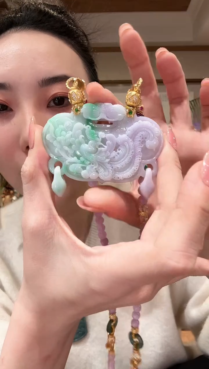 【闪购商品】翡翠颈饰未镶嵌国风