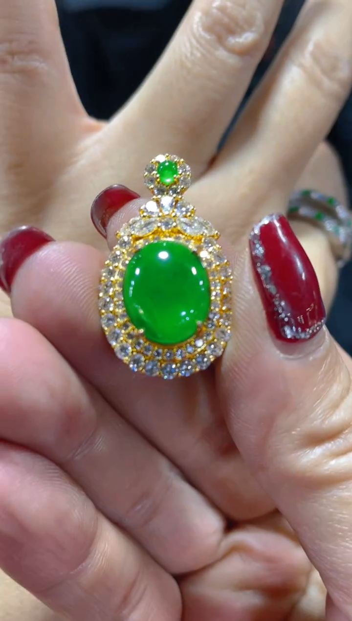 【闪购商品】定制翡翠未镶嵌天然A货翡翠 假一赔四