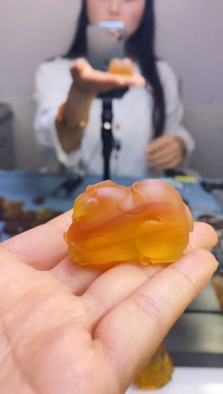 【闪购商品】琥珀颈饰未镶嵌SN4-64（唐马）