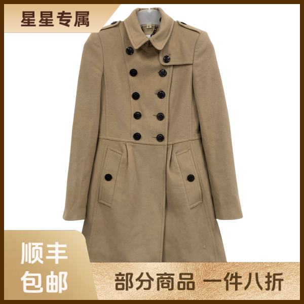 妃鱼/博柏利/羊毛/大衣/95新/星三06