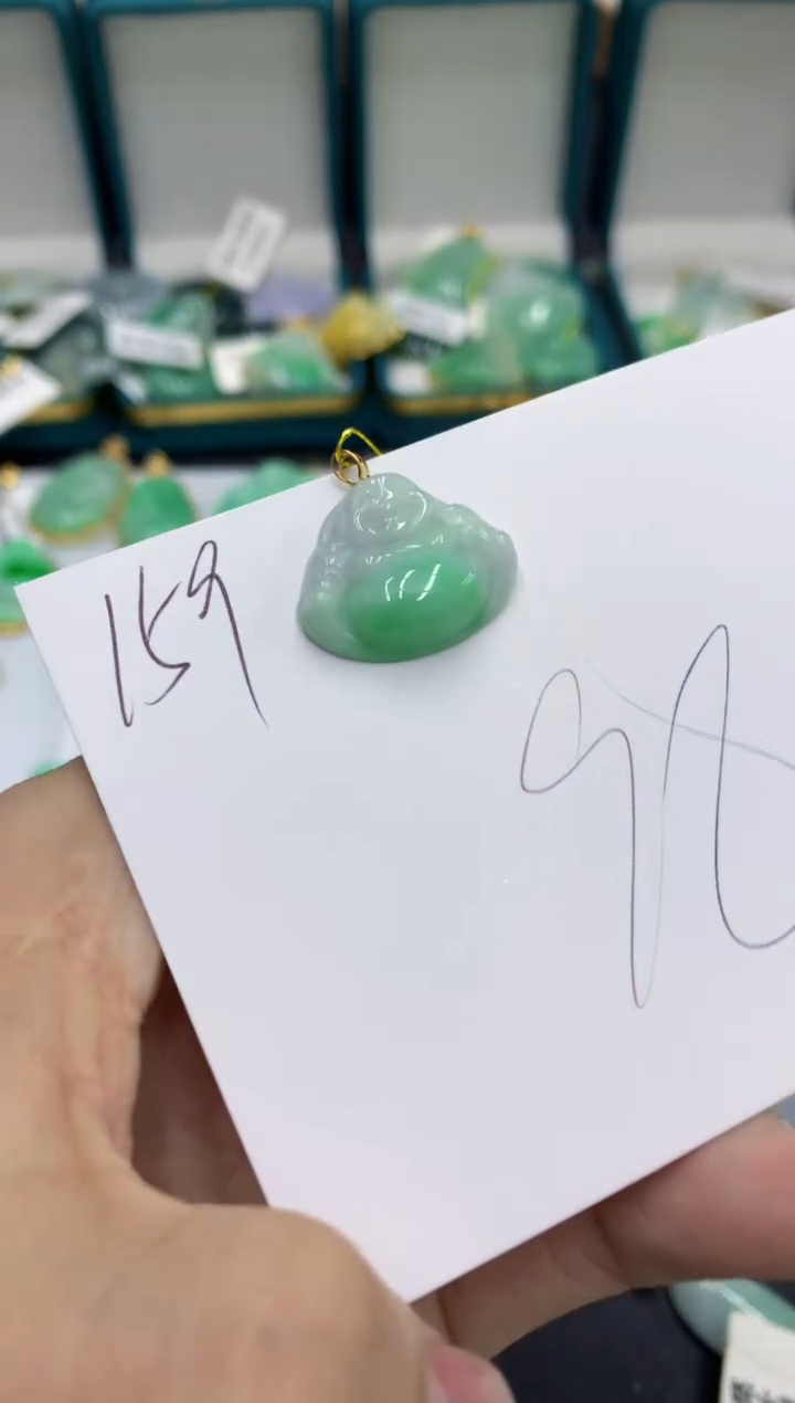 【闪购商品】翡翠颈饰18K金镶嵌号链接11111