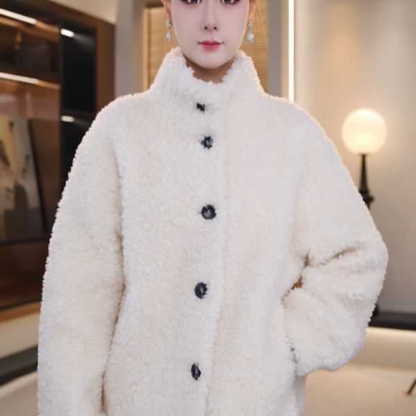 LL8525-新中长款高端保暖外套女秋冬款-琳琳