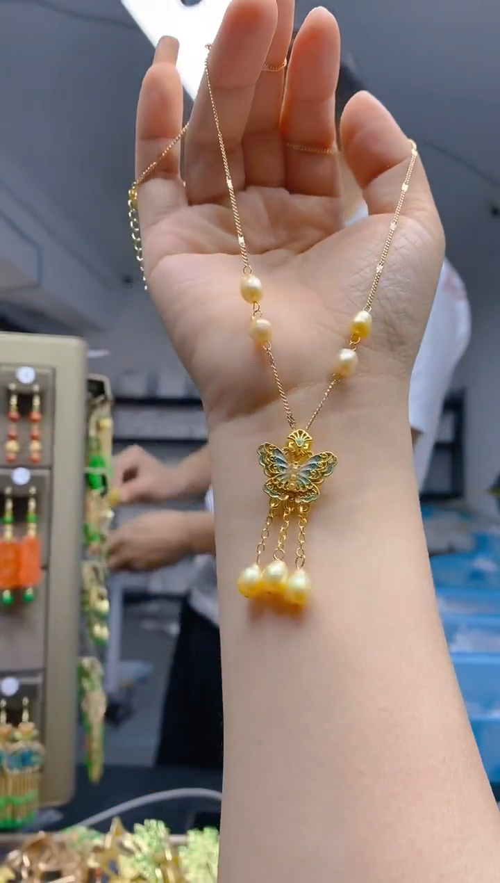 【闪购商品】淡水珍珠耳饰合金0255珍珠饰品