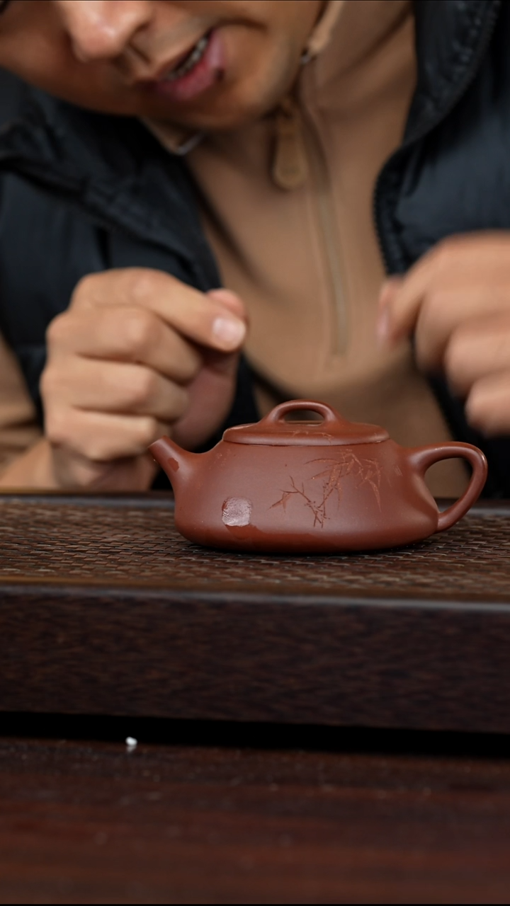 茶壶紫砂丹壶溢香紫砂壶微瑕200cc