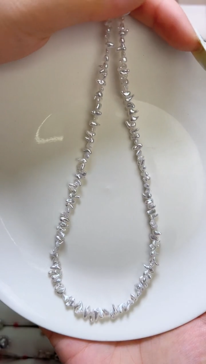 【闪购商品】海水珍珠颈饰银S925镶嵌564
