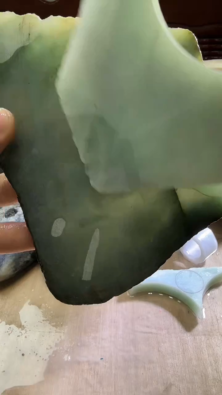 裸石翡翠天然翡翠A货花706