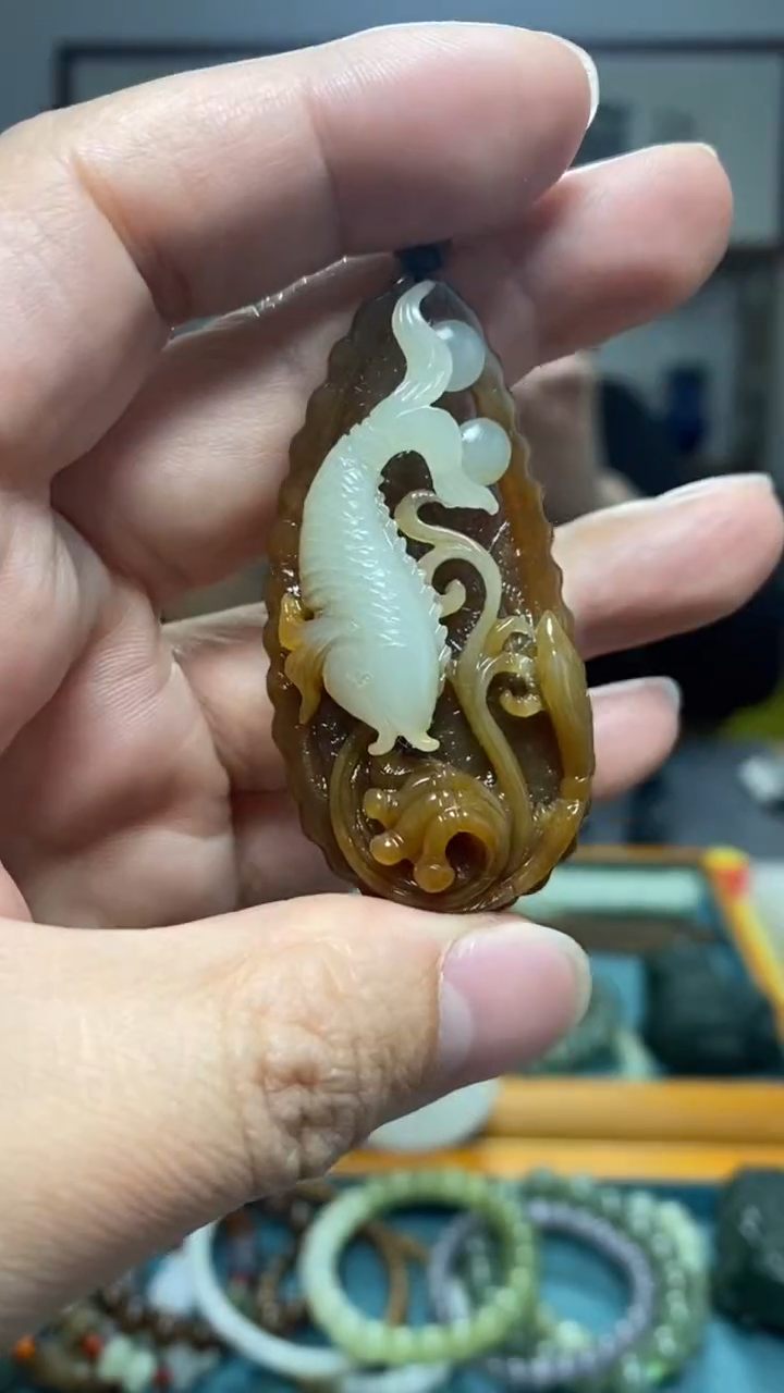 颈饰未镶嵌和田玉19