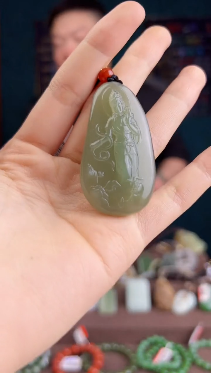 【闪购商品】和田玉颈饰未镶嵌ZZ 拍一发一 多样性发货