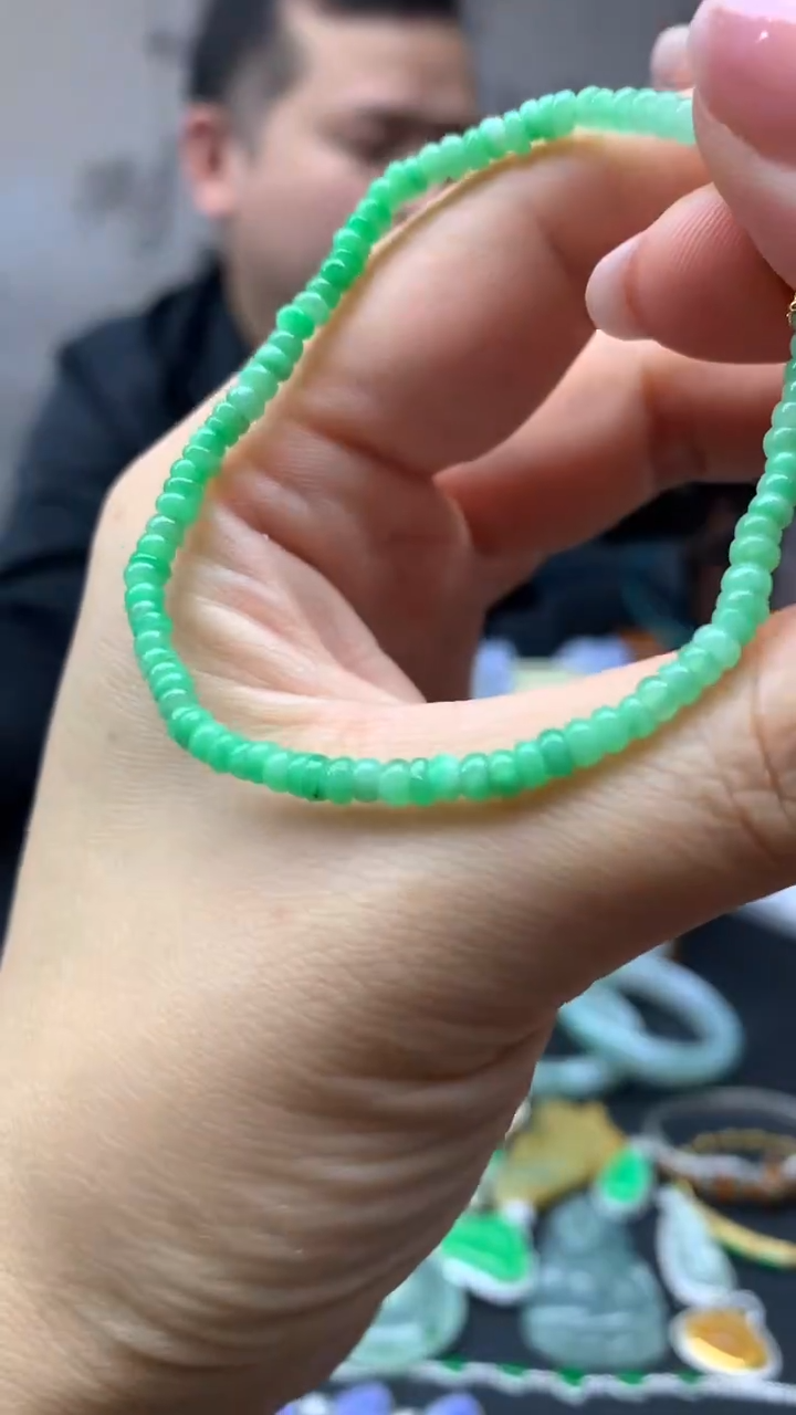 【闪购商品】翡翠手串未镶嵌15-天然翡翠