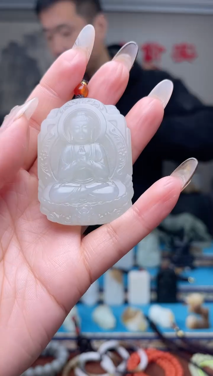 【闪购商品】和田玉挂件未镶嵌1