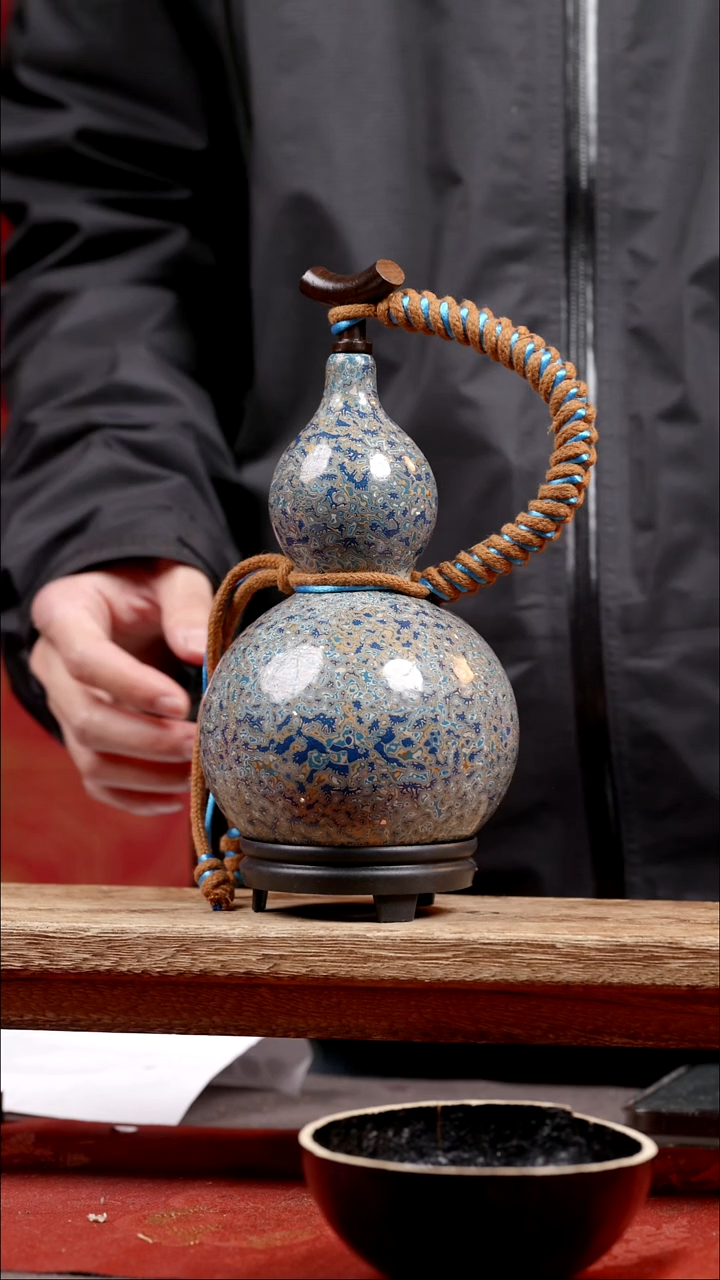 992尾货款大漆精品葫芦