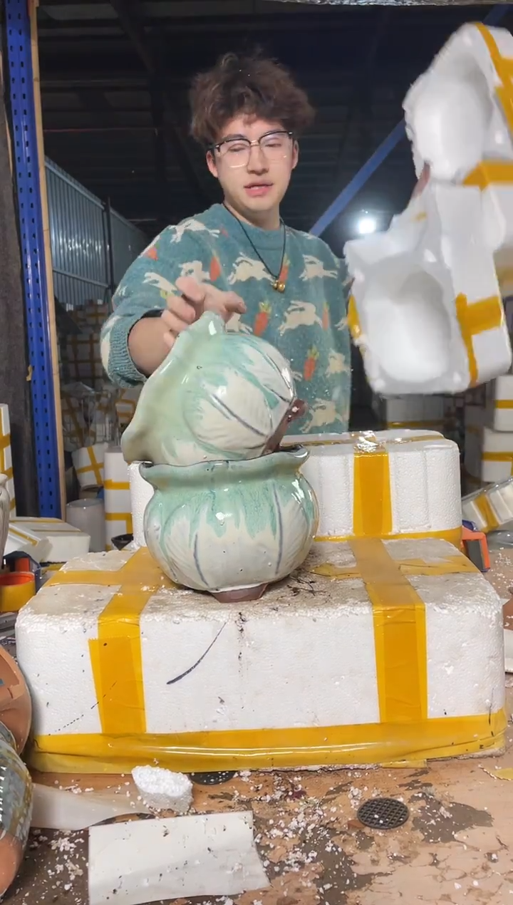 紫砂花盆宜兴紫砂粗陶花盆