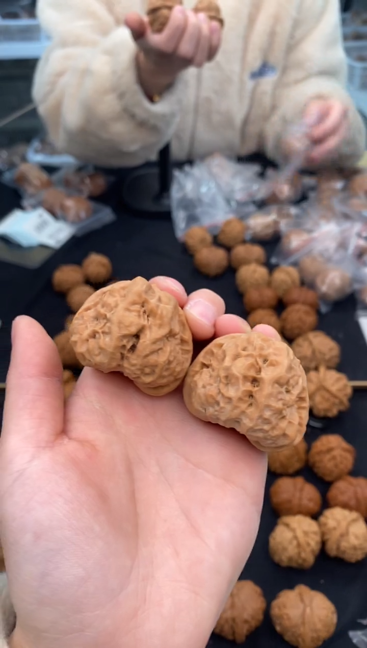 【闪购商品】文玩核桃把件延庆蛙40-x028