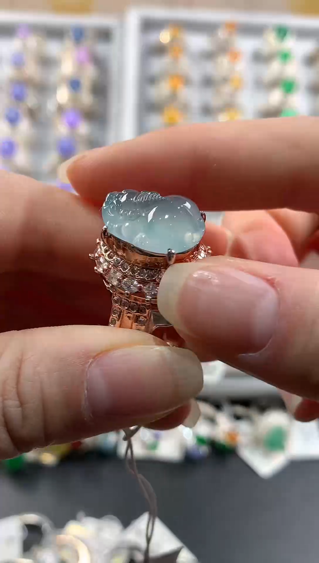 【闪购商品】定制翡翠未镶嵌璟瑶翡翠305