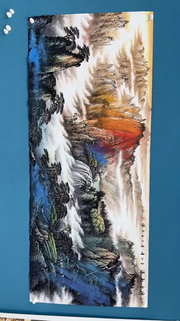 【闪购商品】国画2.7-甄选-王夫怀-八尺-93