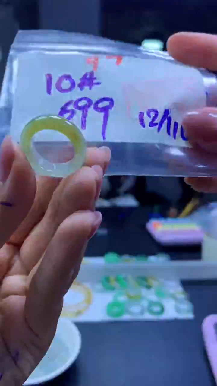 未镶嵌定制翡翠戒圈#699元-毛货需精细抛光