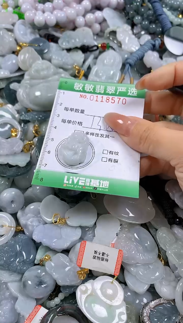 【闪购商品】翡翠颈饰未镶嵌闪购0118570