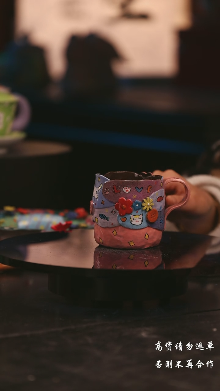 陶瓷景德镇可爱设计师款陶瓷 