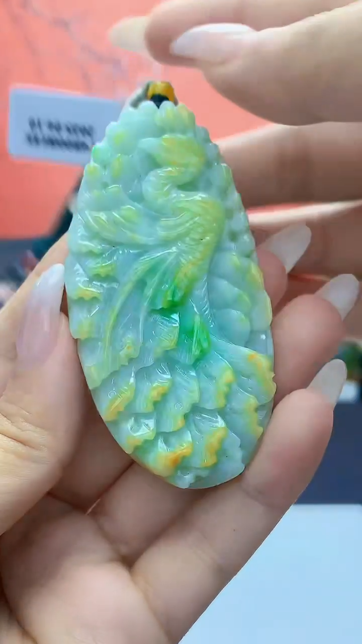 未镶嵌定制翡翠4829ty-毛货挂件3