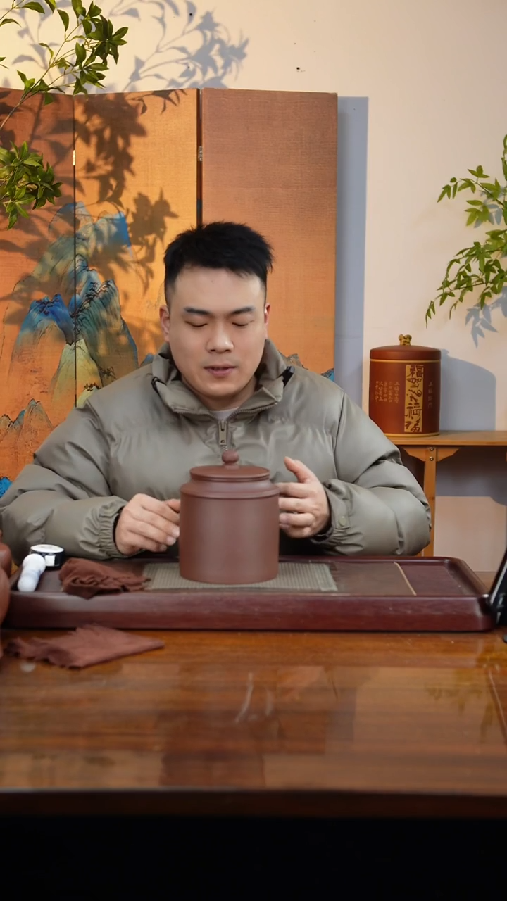 宜兴原矿紫砂茶叶罐