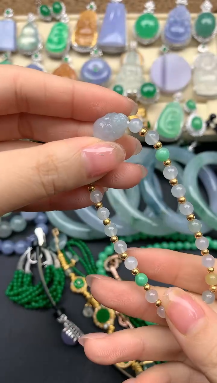 【闪购商品】翡翠手链未镶嵌282--中国好珍宝