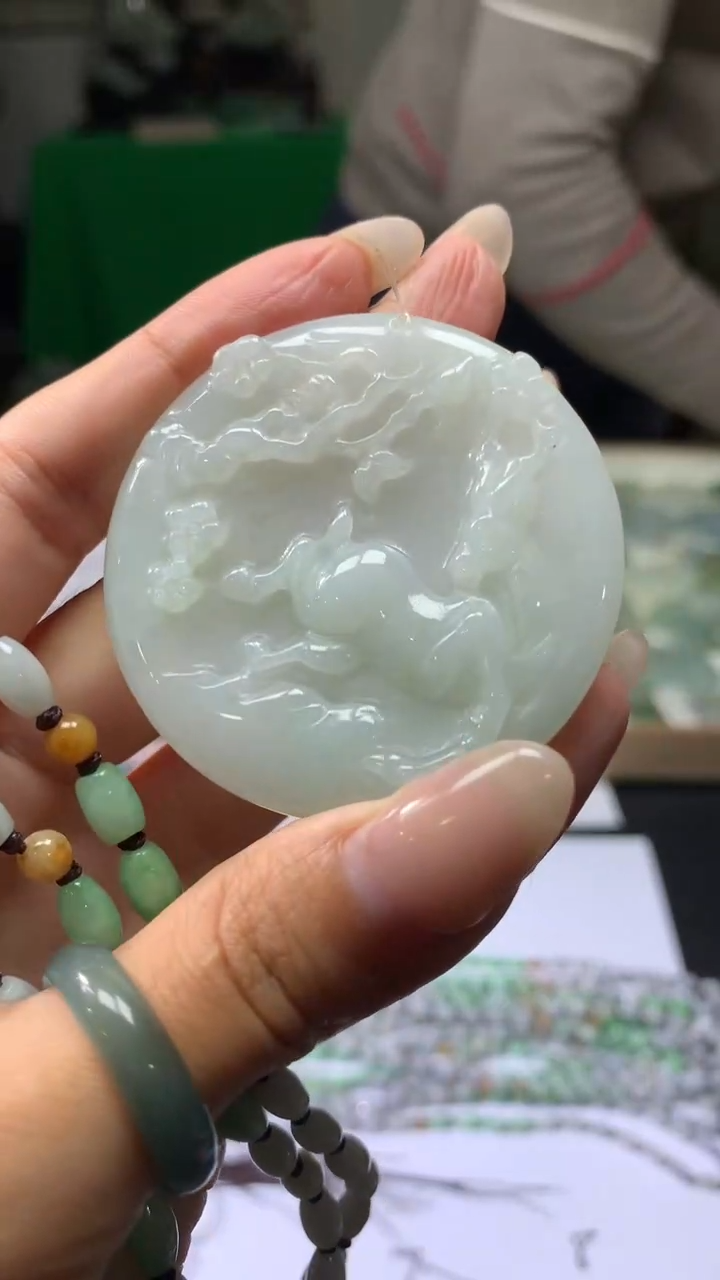 【闪购商品】定制翡翠未镶嵌不退不换CMH1件-A