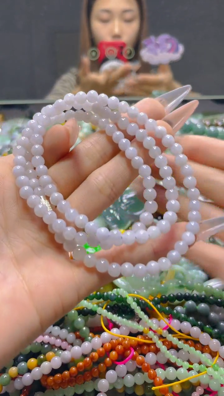 颈饰未镶嵌翡翠6MM